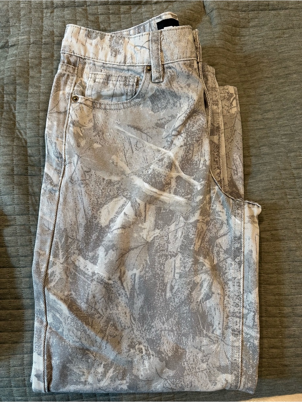 RSQ Kids Gray Camouflage Jeans